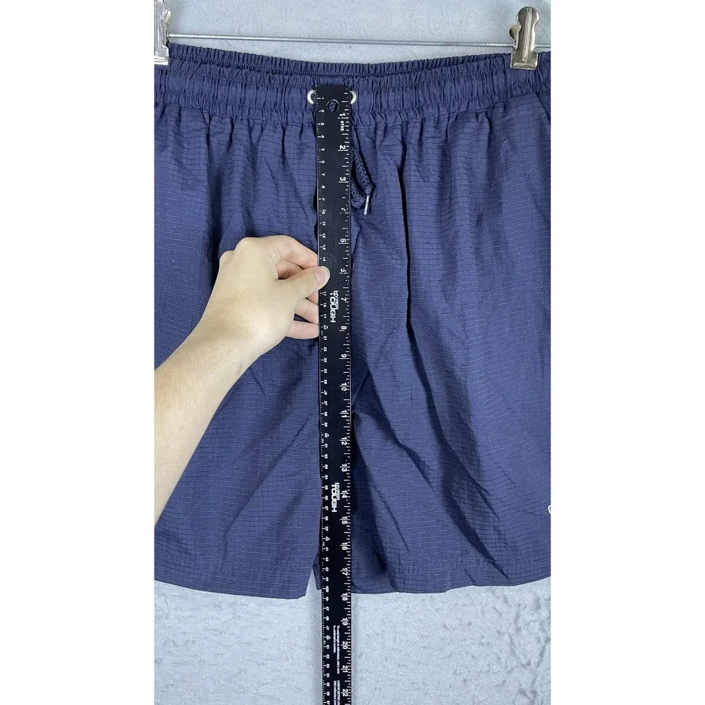 Chaps Ralph Lauren Shorts Mens XL Blue Swim Trunks Mesh Lined Drawstring Vintage